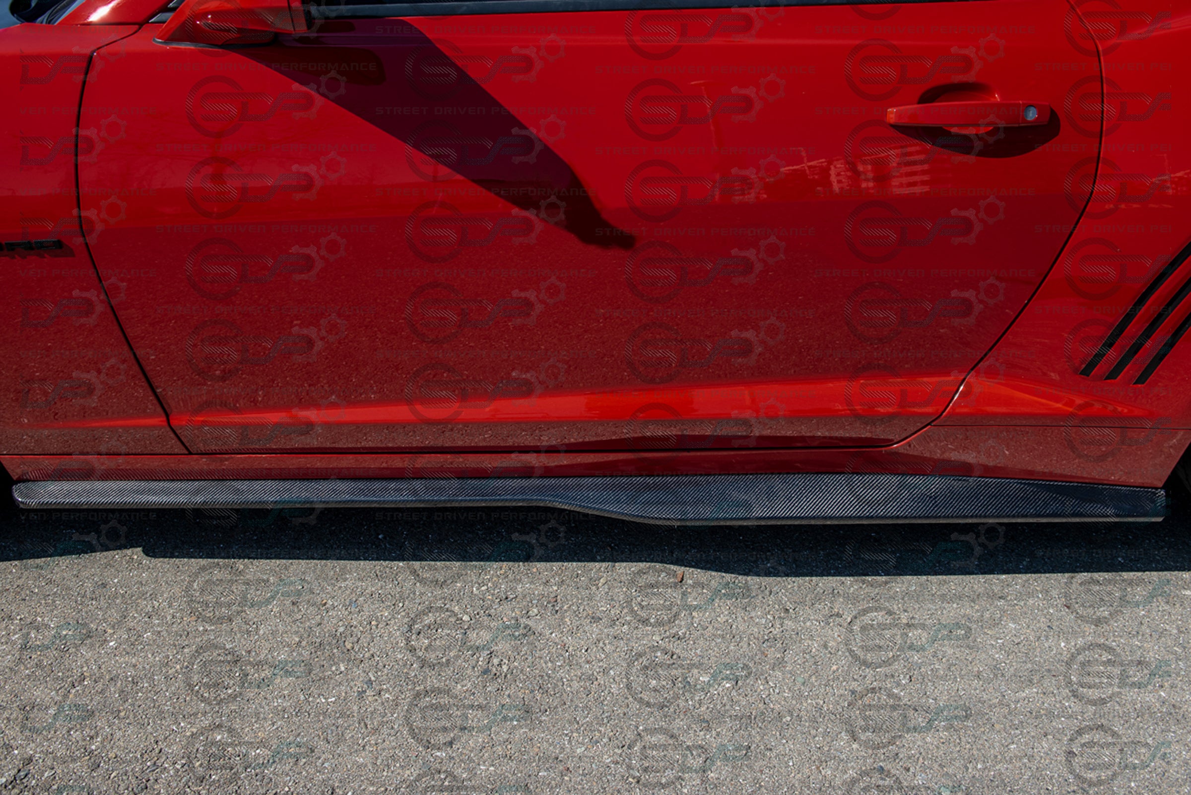 2010-2015 5th Gen Camaro - "ZL1 Conversion" Carbon Fiber Side Skirts Rocker Panel Ground Effects